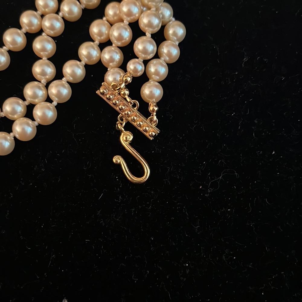 Vintage pearl necklace - Picture 3 of 6